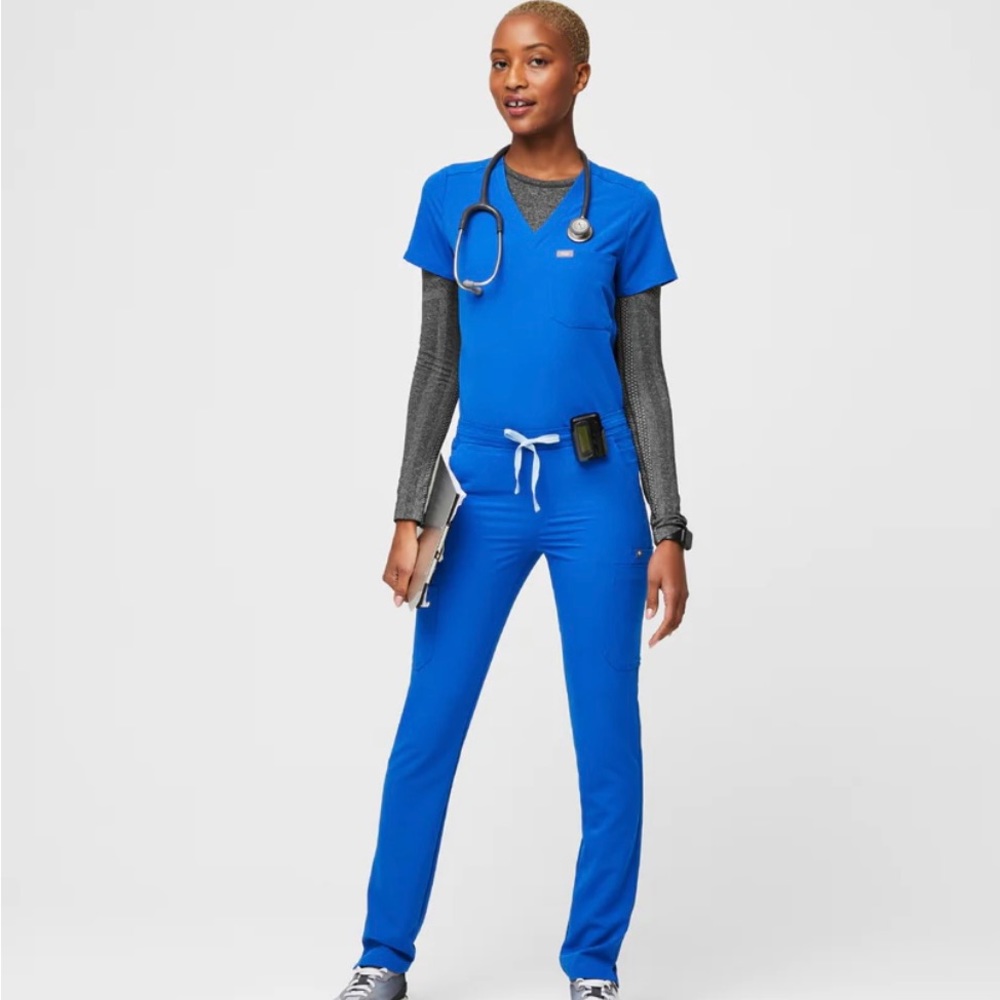 FIGS Yola Skinny Scrub Pant, size SMALL